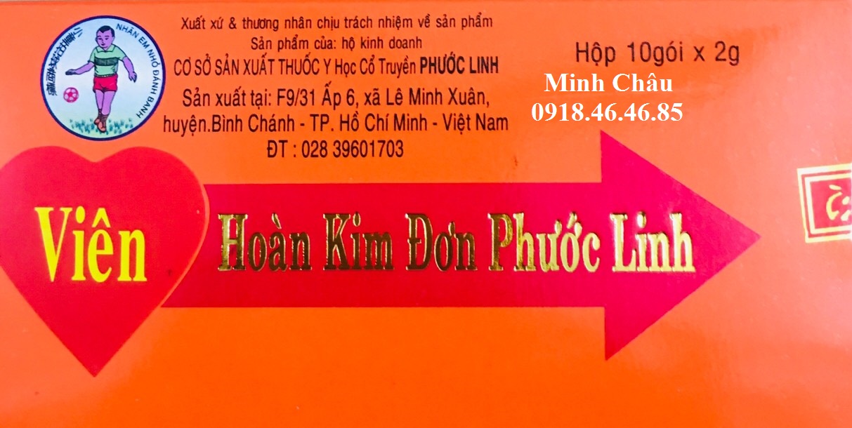 [HCM]Phước Linh Hoàn kim đơn giúp thanh can giải độc nhuận trường