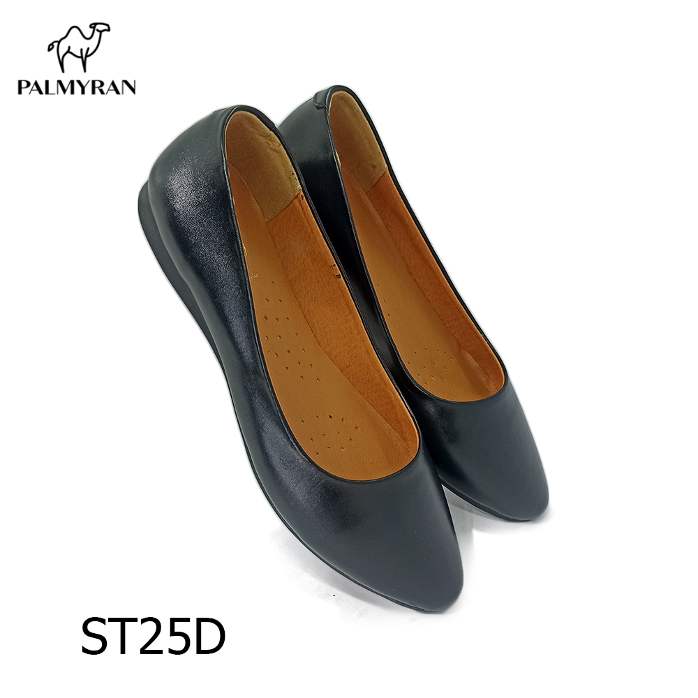 Giày nữ da bò thật st25d