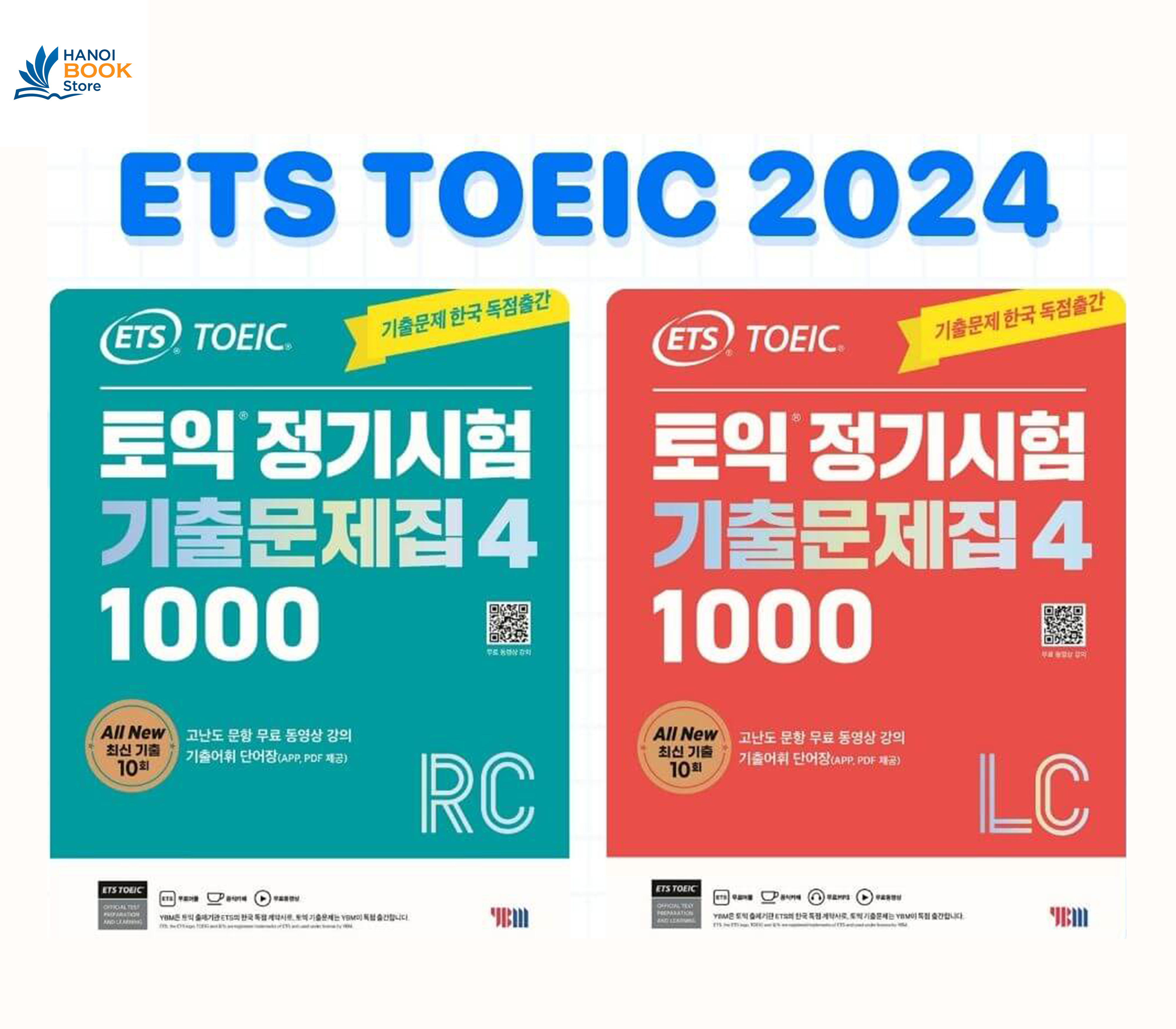 Bộ sách luyện thi ETS 2024 LC & RC