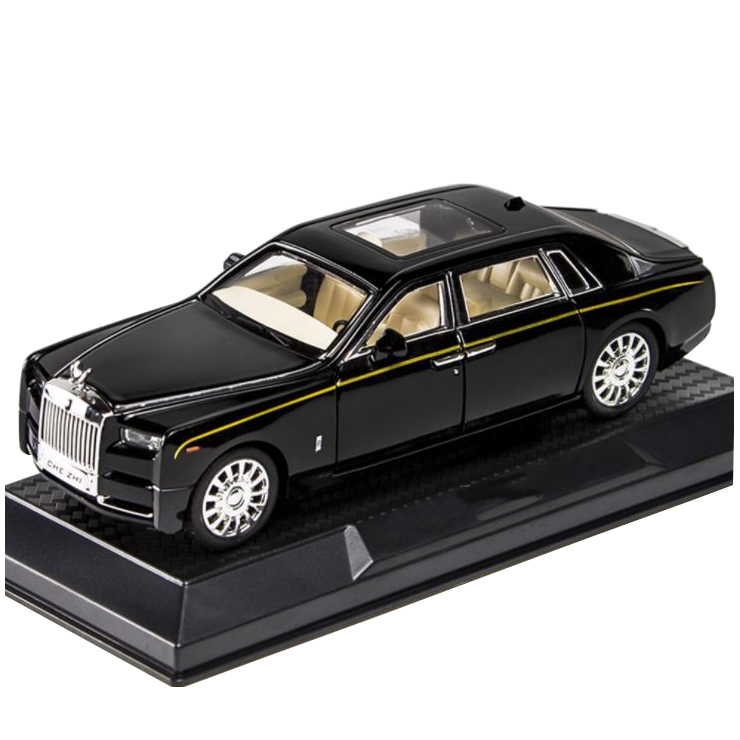 Mô hình xe kim loại Rolls-Royce Phantom tỷ lệ 1:32 có đèn âm thanh đồ chơi trưng bày