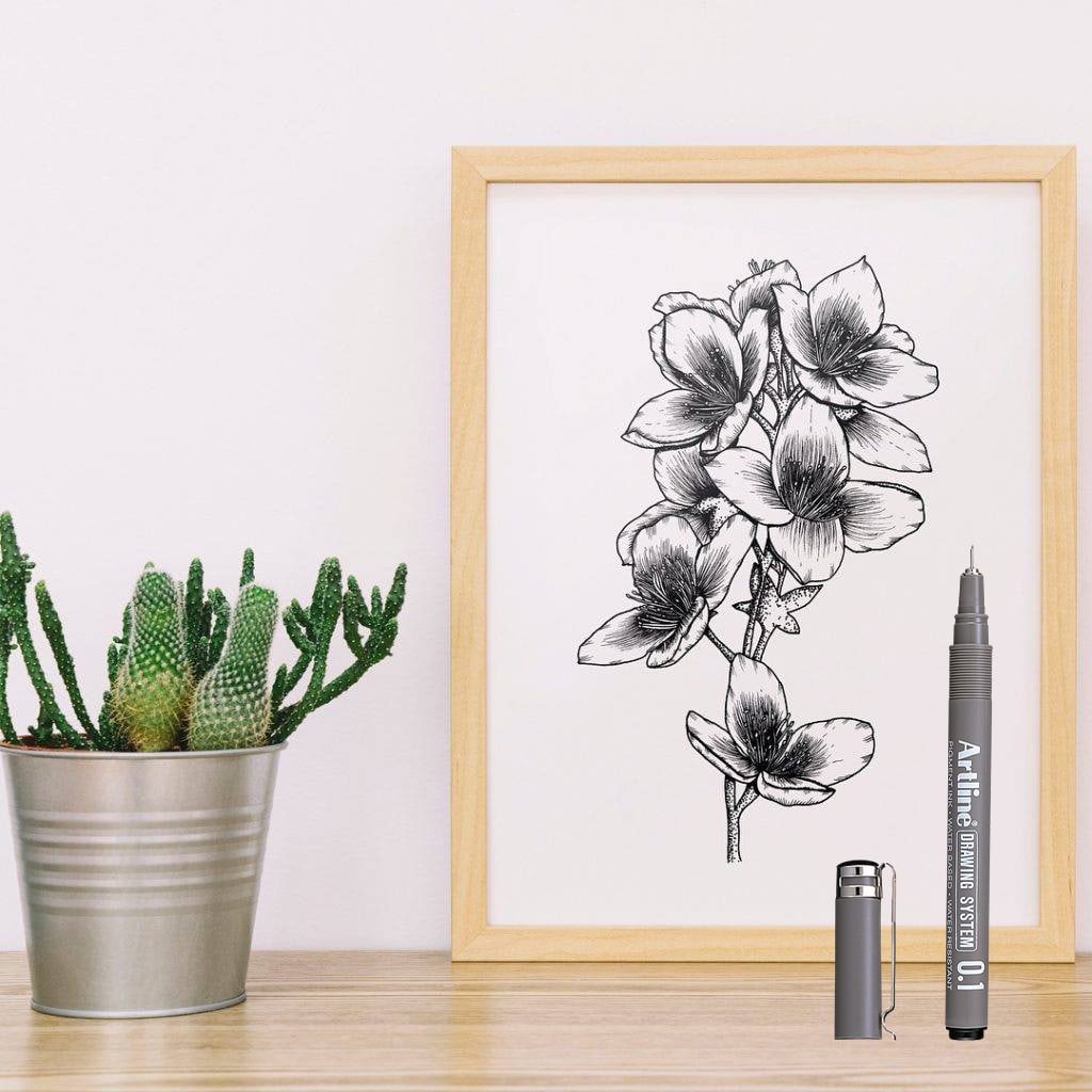 Bút vẽ kỹ thuật artline japan ek-231