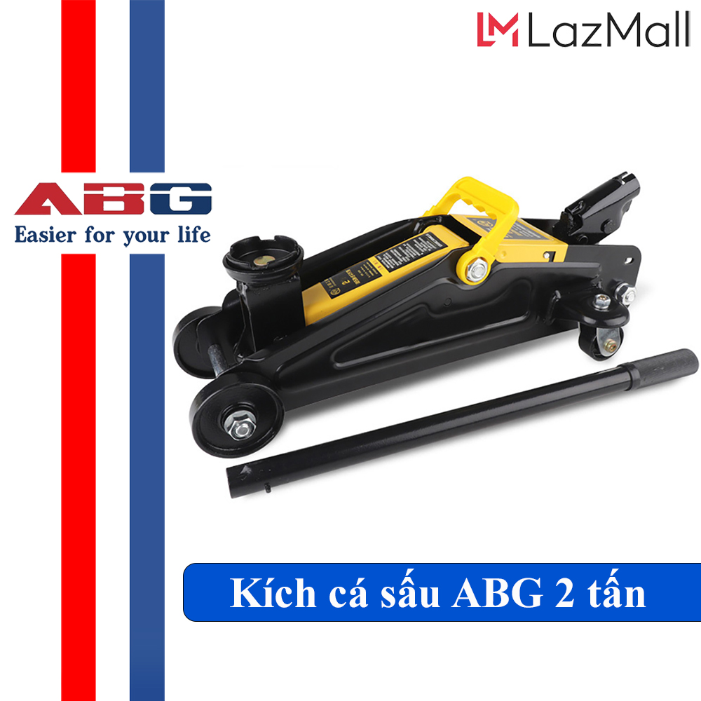 Kích Cá Sấu ABG 2 Tấn Chiều Cao Tối Thiểu 130mm Chiều Cao Tối Đa 330mm Con Đội Cá Sấu 2 Tấn Kích Thủy Lực Dùng Để Nâng Các Vật Nặng, Kích gầm Ô Tô - Hàng Chính Hãng Giá 700,000 Đồng*Miễn phí vận chuyển