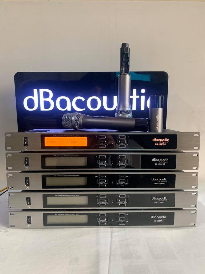 Bộ micro db acoustic 450 pro chính hãng 2020