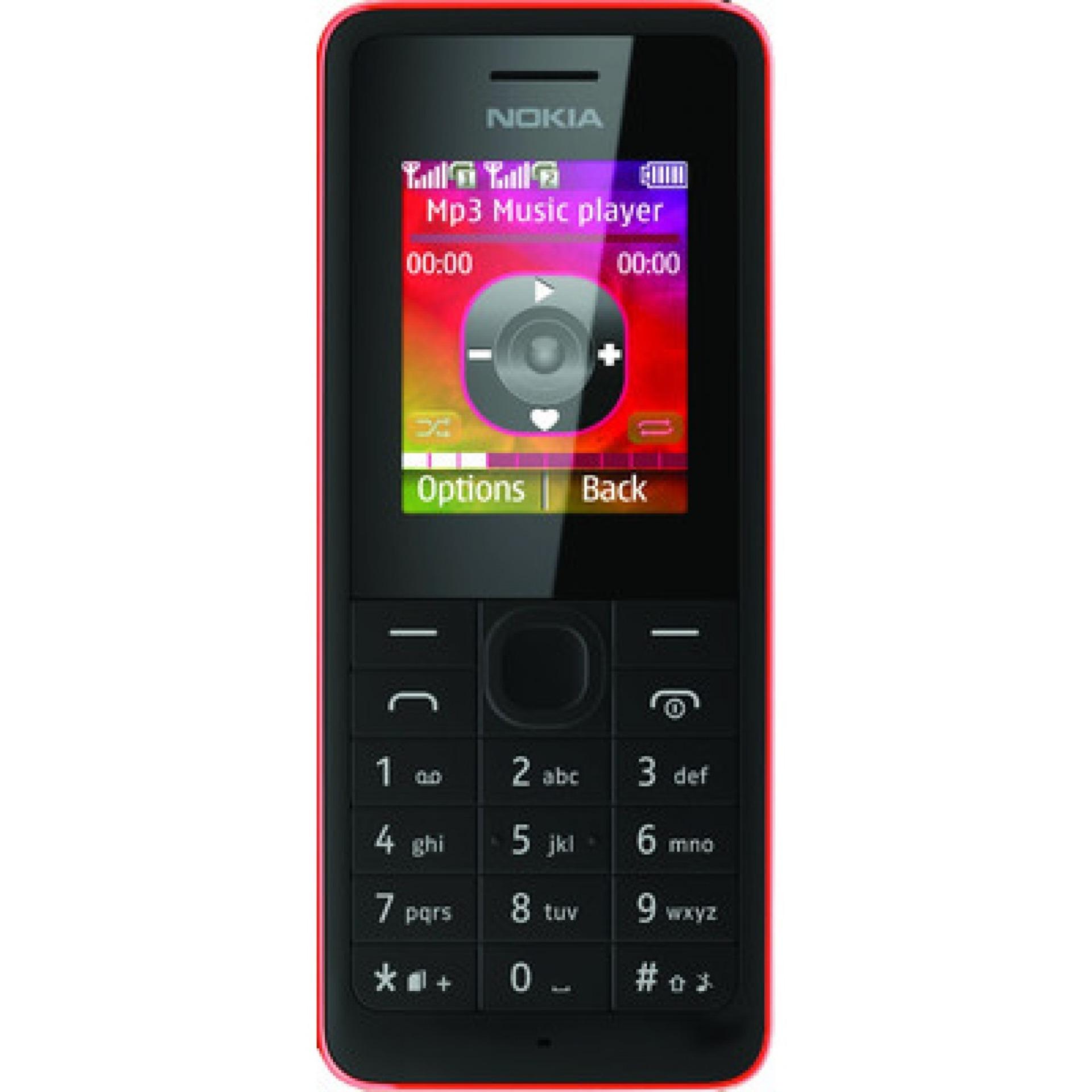 Nokia 107 2 sim có pin sạc