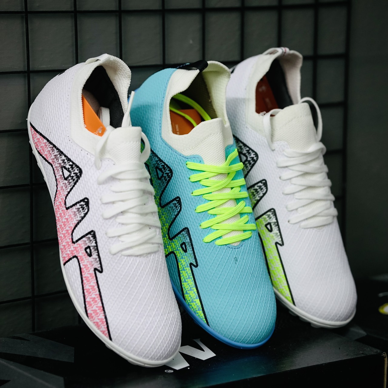 Giày đá bóng mtc air zoom vapor 15 pro, giày bóng đá nam, giày đá banh - 2evshop