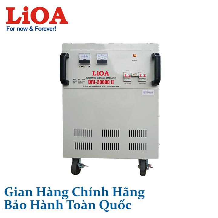 Ổn áp 1 pha lioa dri-20000ii