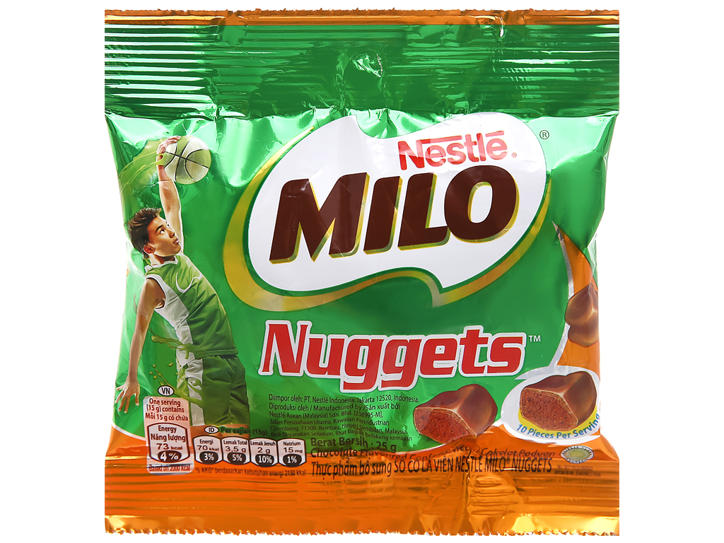 Socola viên MILO Nuggets 25g