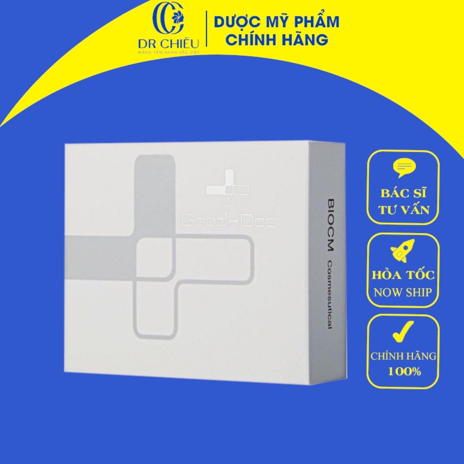 Xà bông, xà phòng giảm nhờn, ngừa mụn, làm sạch sâu goodndoc ac soap/blackhead soap 100g