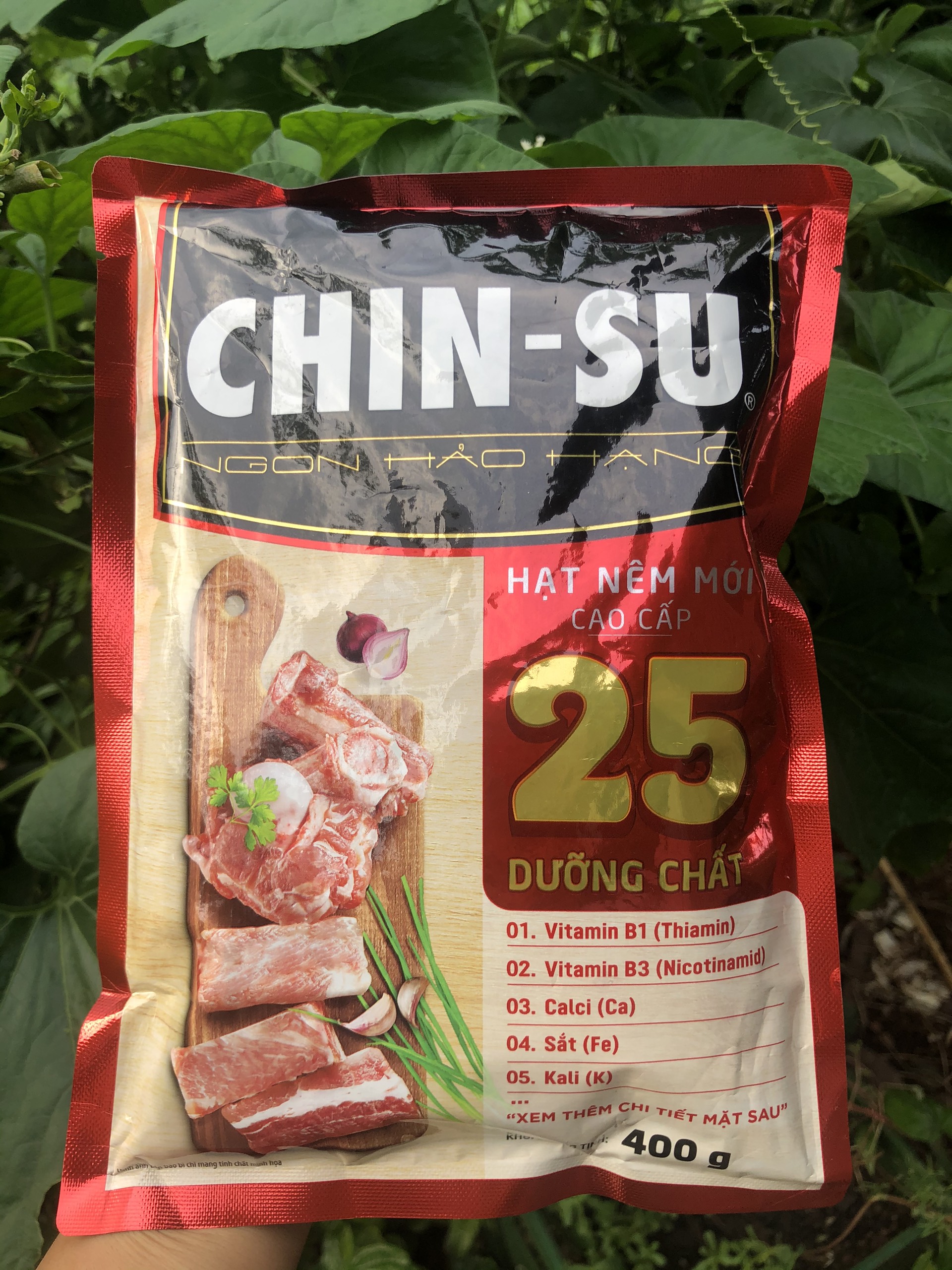 Hạt nêm chinsu 25 dưỡng chất . date 07.2022
