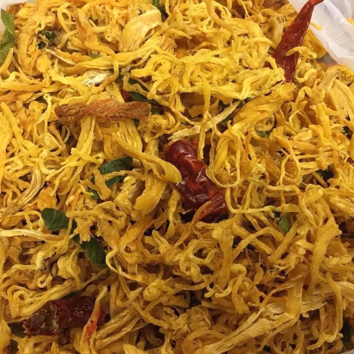 500g khô gà bơ tỏi siêu ngon hiệu hnf