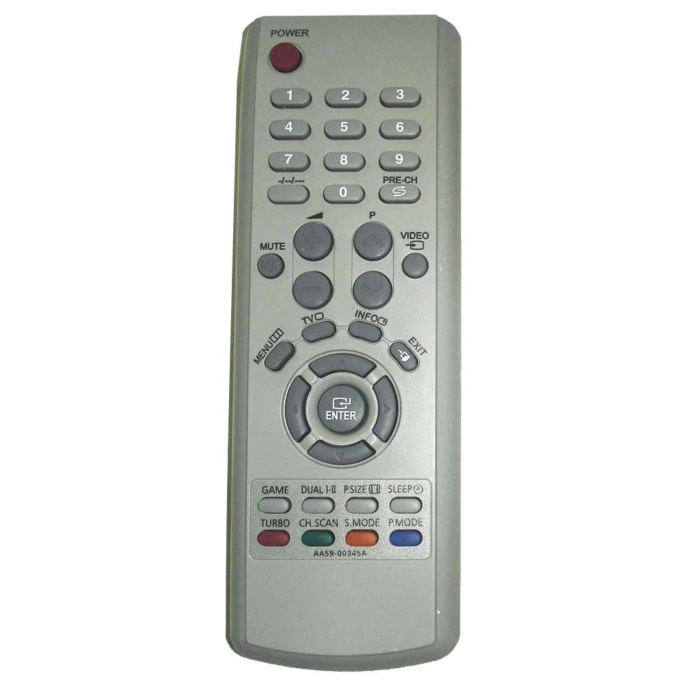 Samsung 345 - remote điều khiển tivi samsung crt đời cỗ - aa59-00345a