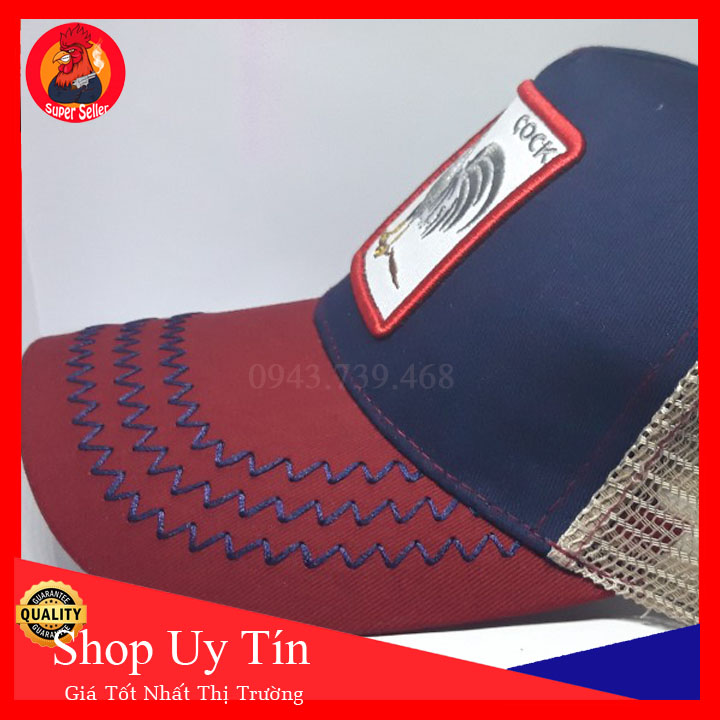 Nón Kết Hình Thiêu Hình Gà Cho Ae Đam Mê