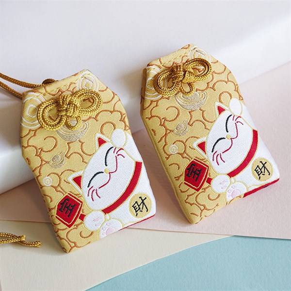 [HCM]Túi Gấm Omamori May Mắn Cam