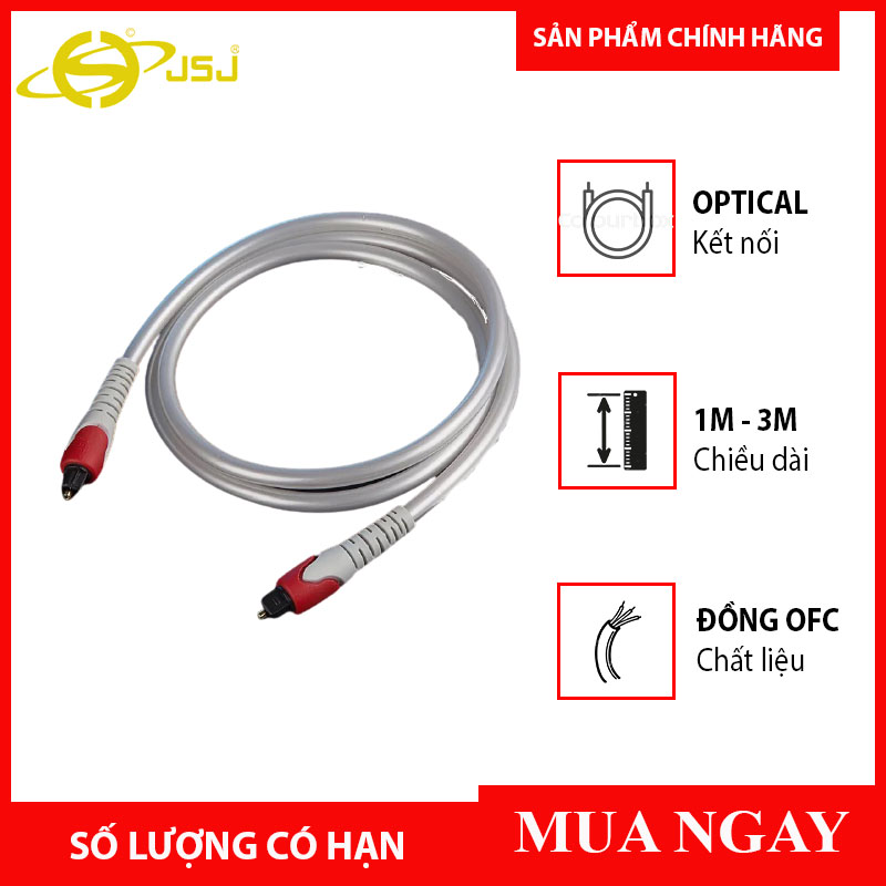 Dây cáp quang optical dài 1m jsj- g 62