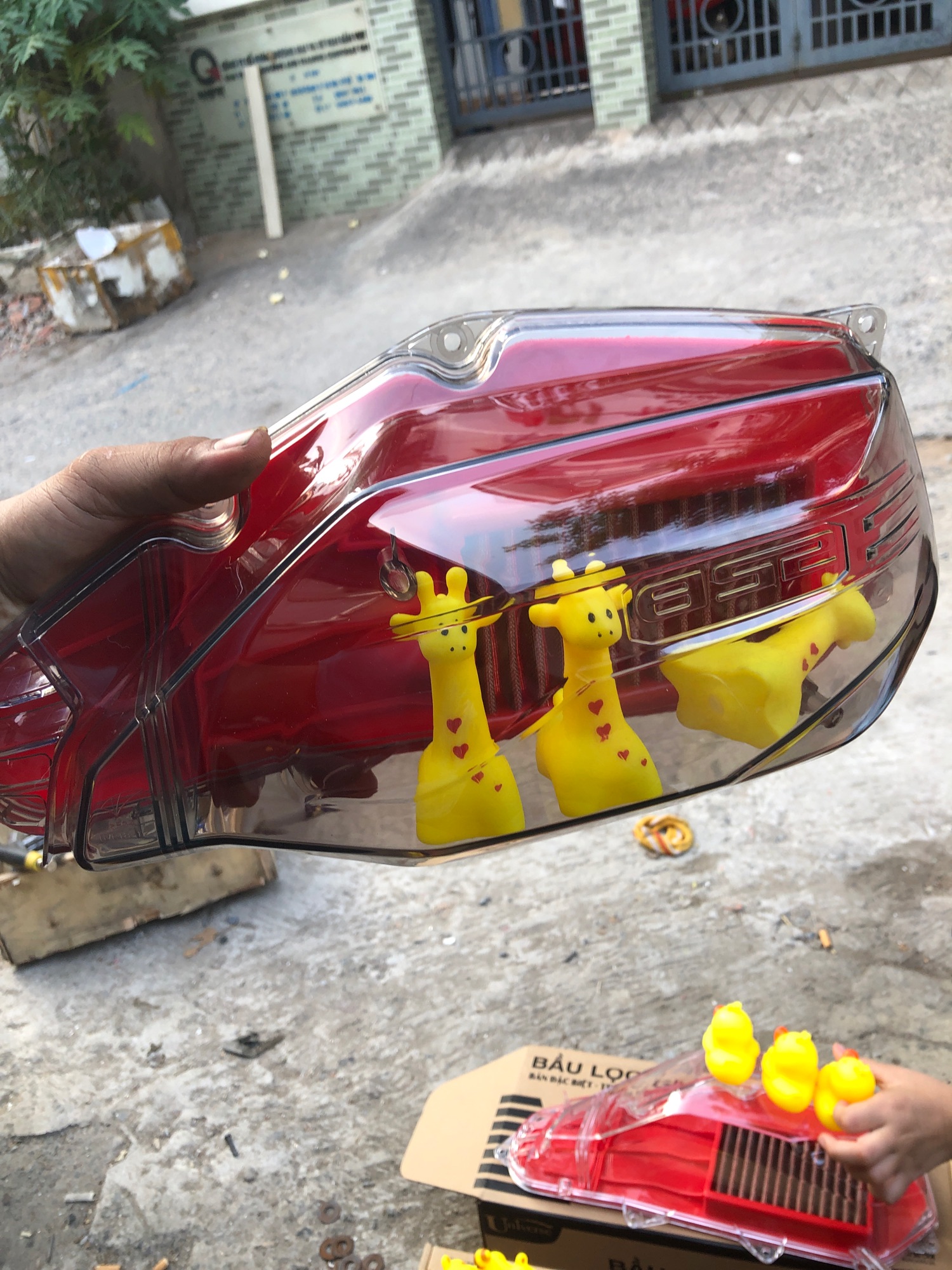 Combo ốp pô e lọc gió tặng 3 thú, vario - ab 2013-2021