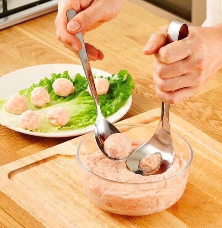 thìa thủng làm mọc