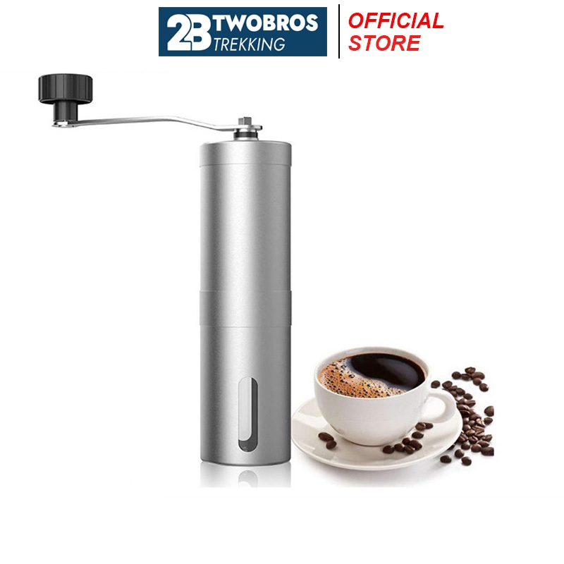 Máy Xay Cà Phê Bằng Tay, Cối Xay Cà Phê Cầm Tay Thép Không Gỉ Cao Cấp Đa Năng, Coffee Grinder