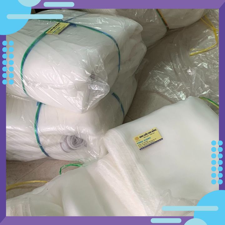 Lưới mùng che rau, lưới làm vườn rau, lưới chống côn trùng, lưới chống mũi, lưới màu trắng đủ khổ 16 mesh, 22 mesh