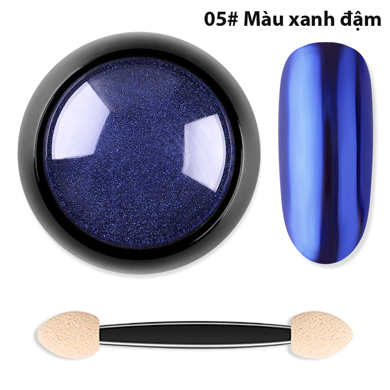 Bột Màu Sơn Móng Tráng Gương Titanium Cao Cấp - Nhiều màu chọn