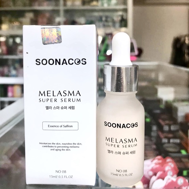 Serum Mờ Nám, Mờ Tàn Nhang Soonacos Melasma Super