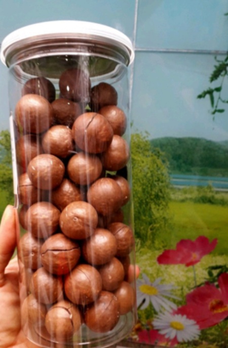Macca sấy nứt lâm đồng vỏ mỏng - hộp 500gr