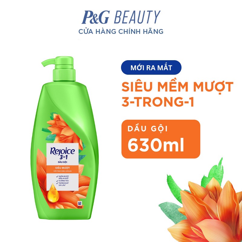 Dầu gội rejoice siêu mềm mượt 630 ml