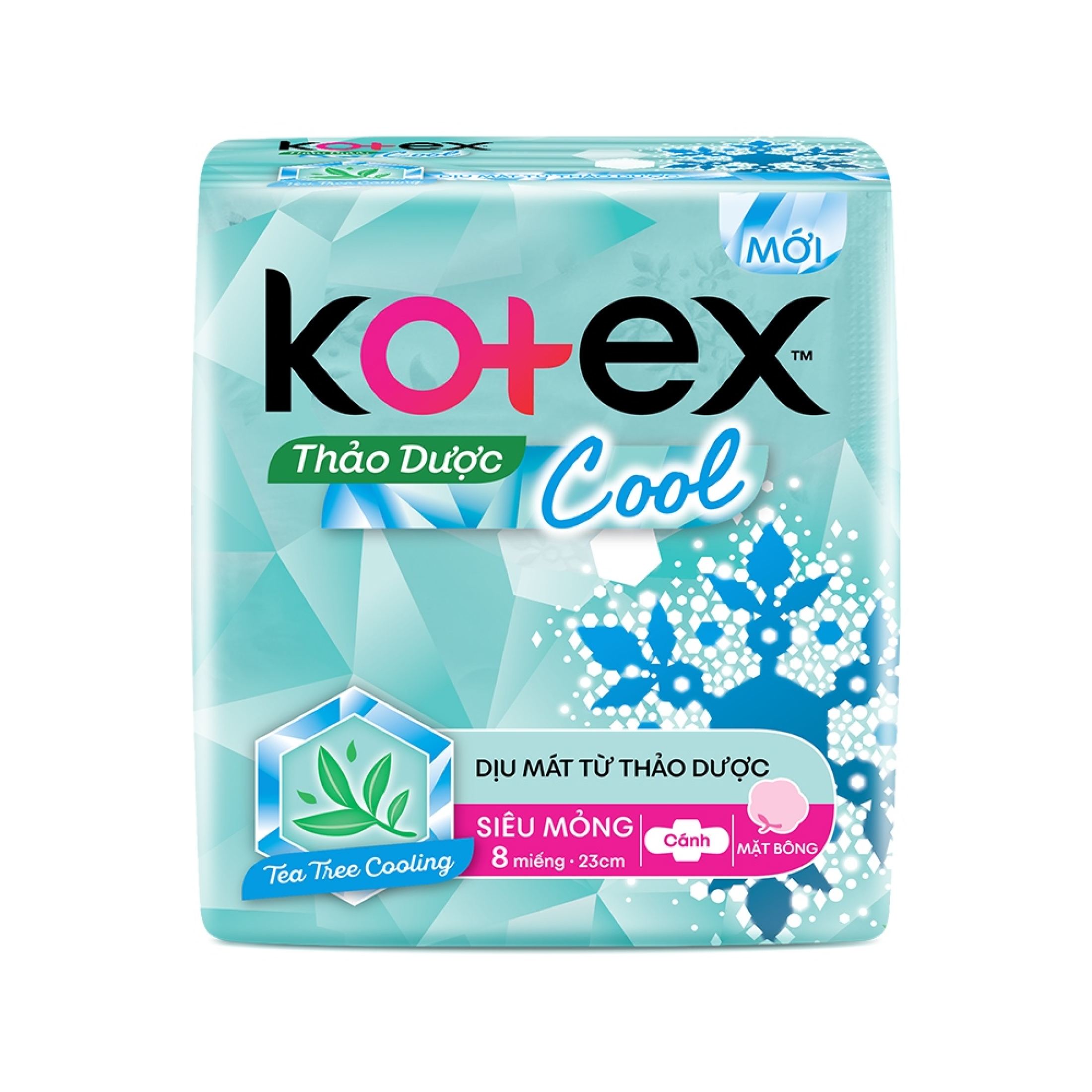 Băng vệ sinh Thảo dược Kotex cánh 8 miếng