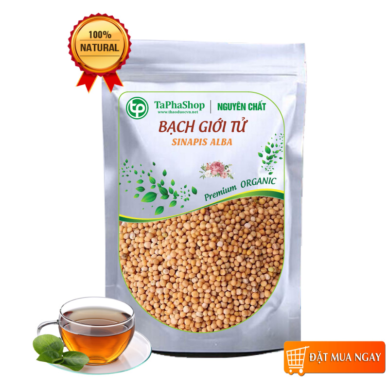 Bạch giới tử sấy khô 500g - Tấn phát