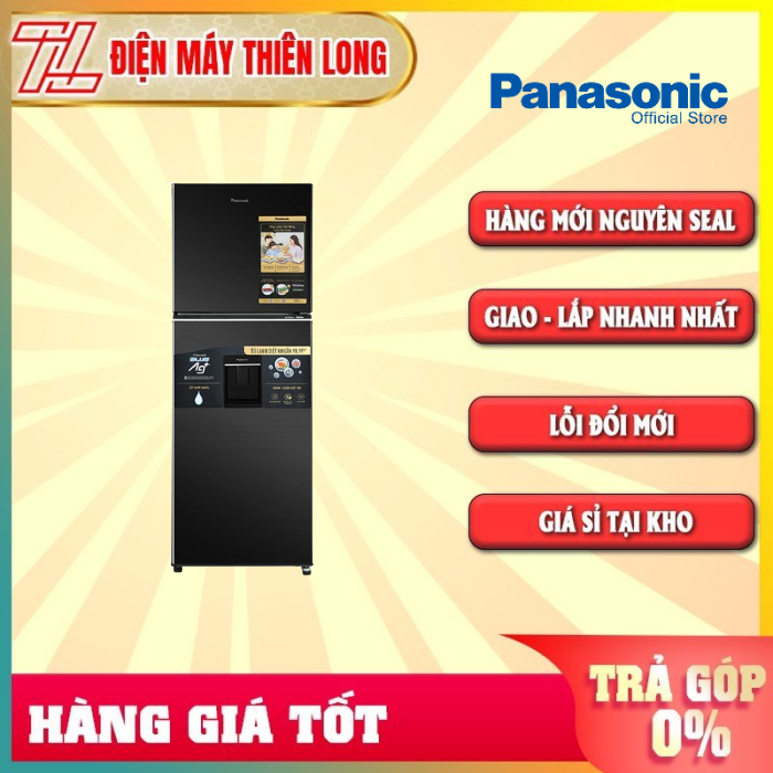 Tủ lạnh Panasonic Inverter 366 lít NR-TL381GVKV - [HCM] [Trả Góp] - Làm đá nhanh Khay lạnh toàn năng