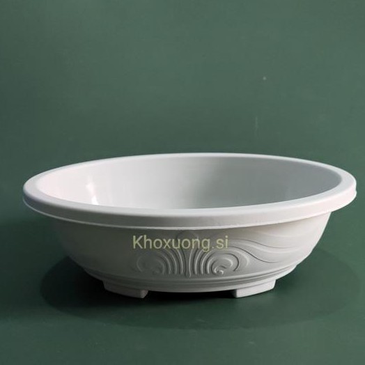 [HCM]Chậu Nhựa Oval Chậu Trồng Cây Bonsai Chậu Kiểng (4 size)