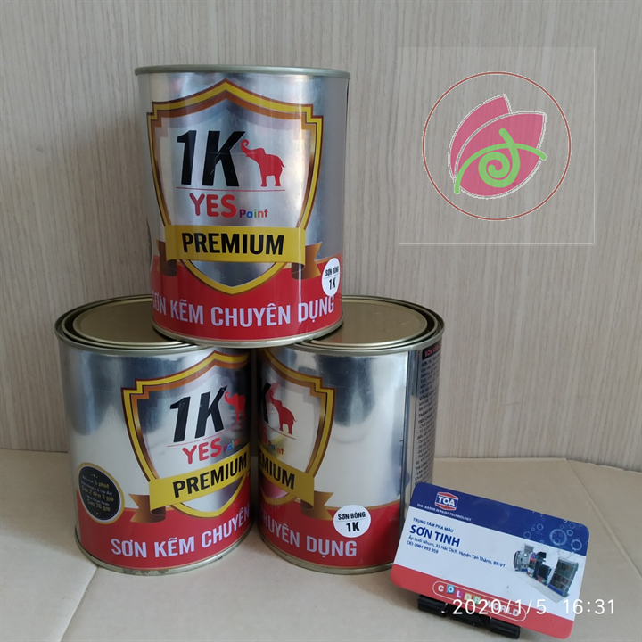 Dầu Bóng 1K Yes Paint 800g - Thay Thế Dầu Bóng 2K ( Sơn bóng 1K YES PAINT )