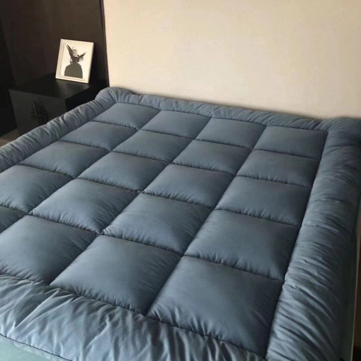 Tấm Topper Nệm Dày 6-8cm Toper Nệm Miếng Lót Nệm Đệm Topper Tối ưu diện tích gọn nhẹ dễ dùng