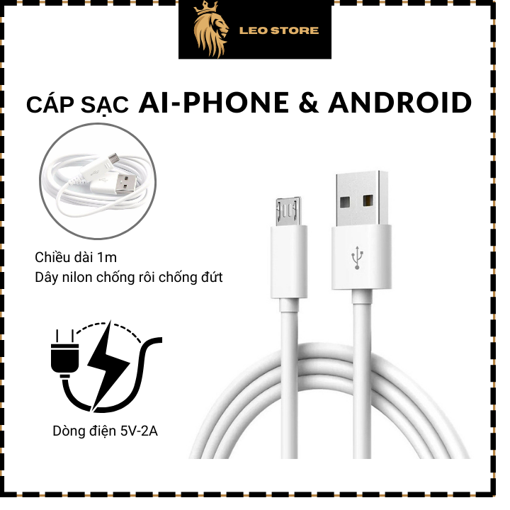 Dây cáp sạc 6/6s/7/8/7plus/8plus/x/xsmax/11/12/13/pro/promax/samsung/type c/micro usb chiều dài 1m chống đứt -Cáp sạc usb to micro usb/type c/iph/type c to type c/type c to iph