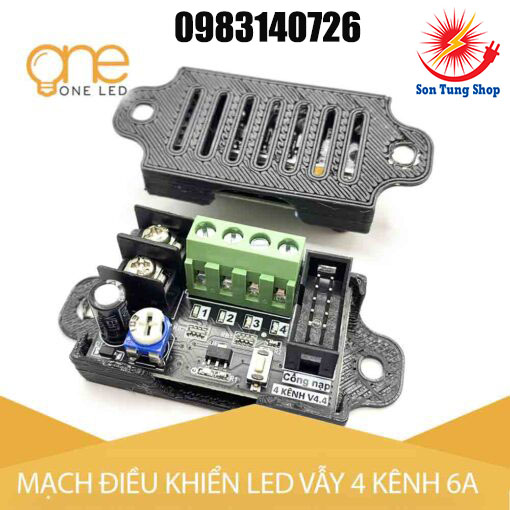 Mạch điều khiển led vẫy 4 kênh 6a