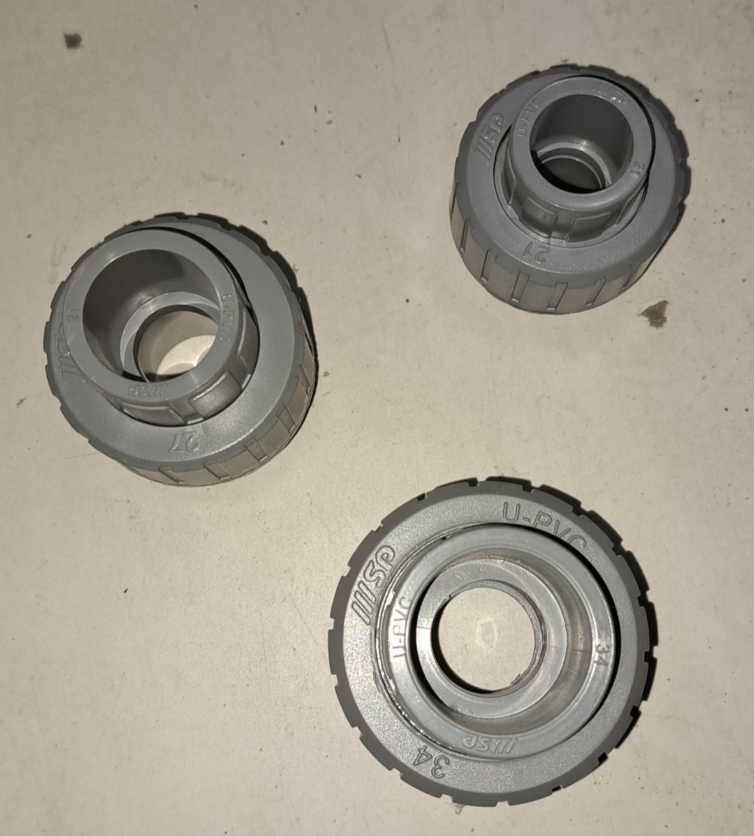 Rắc co nhựa pvc sp sino 21, 27, 34