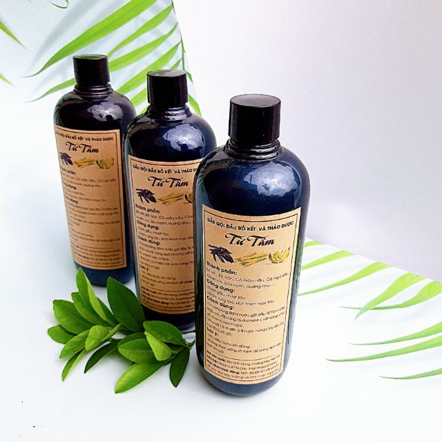 Dầu gội Bồ Kết ( chai 500 ml ) hiệu quả ngăn rụng tóc, ngăn gàu, nấm ngứa ( dầu gội