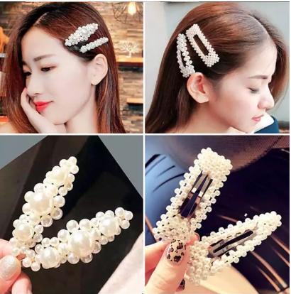 Set 4 kẹp tóc hàn quốc siêu xinh - verygood ha noi