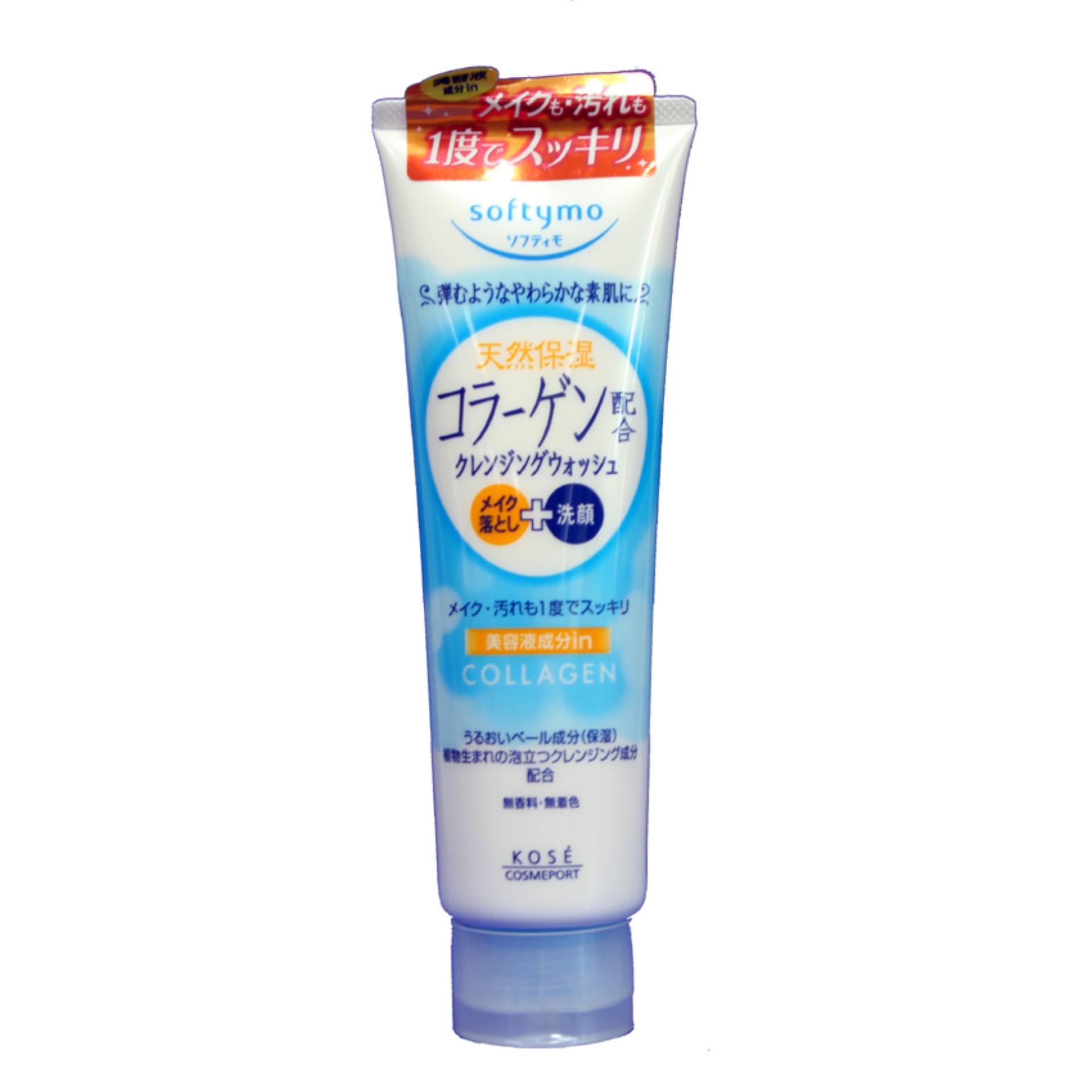 Sữa Rửa Mặt  Kose Softymo Collagen Cleansing Wash 190g