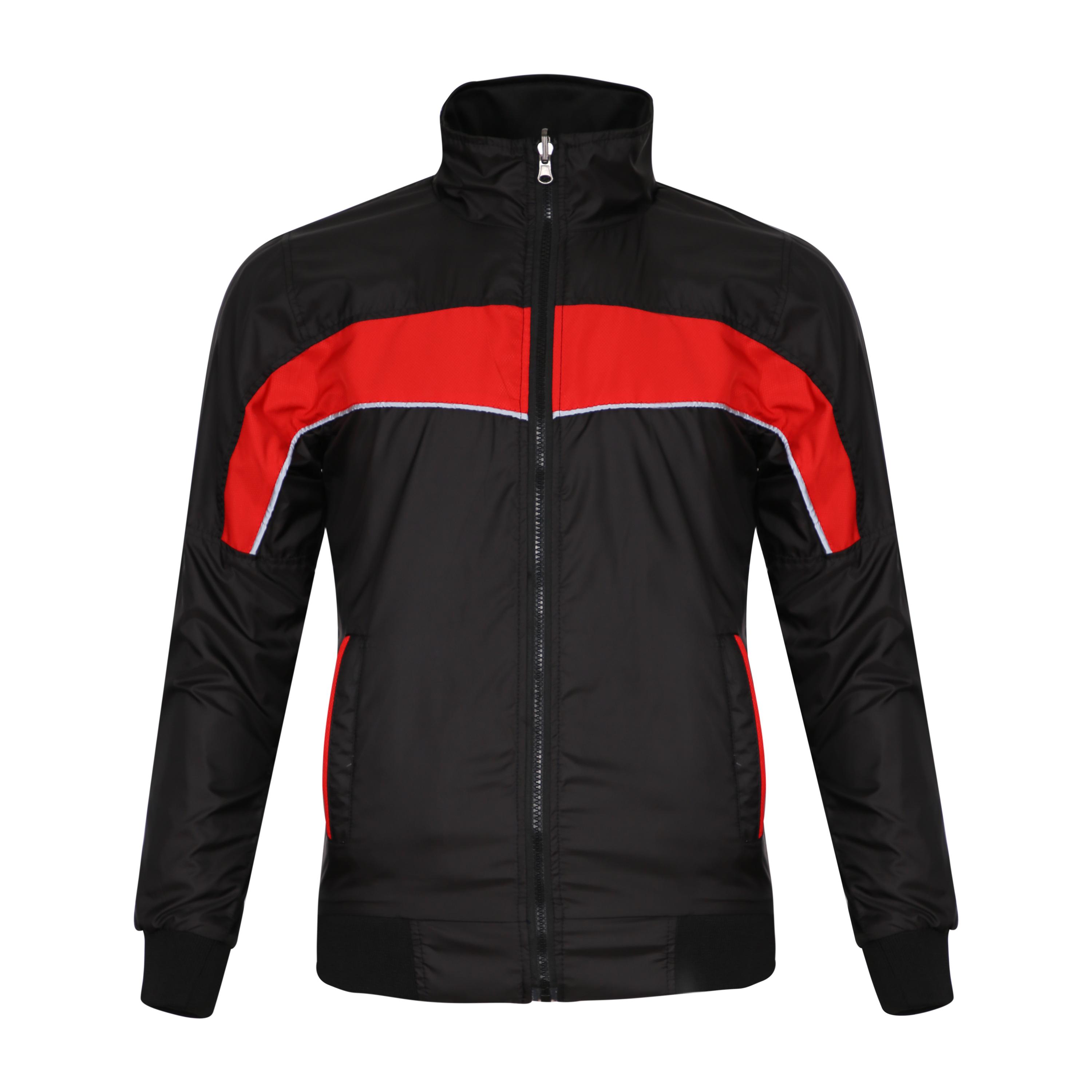 Áo Khoác Dù Nam cổ đứng 2 Mặt Cao Cấp Model Fashion có Dạ Quang sau lưng AKDQ