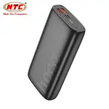 Pin dự phòng Hoco J122A 20000mAh 2 USB-A QC3.0 22.5W, PD TypeC 20W, 2 cổng Input (Đen)  - Nhất Tín Authorised Store