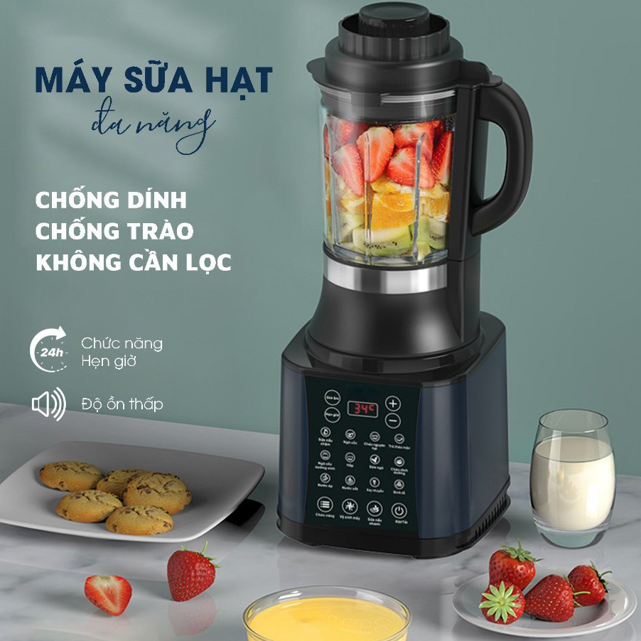 [BẢO HÀNH] Máy làm sữa hạt 8 chức năng cao cấp dung tích 1.75L MOMSMART KB-705 Bảo hành chính hãng 14 tháng