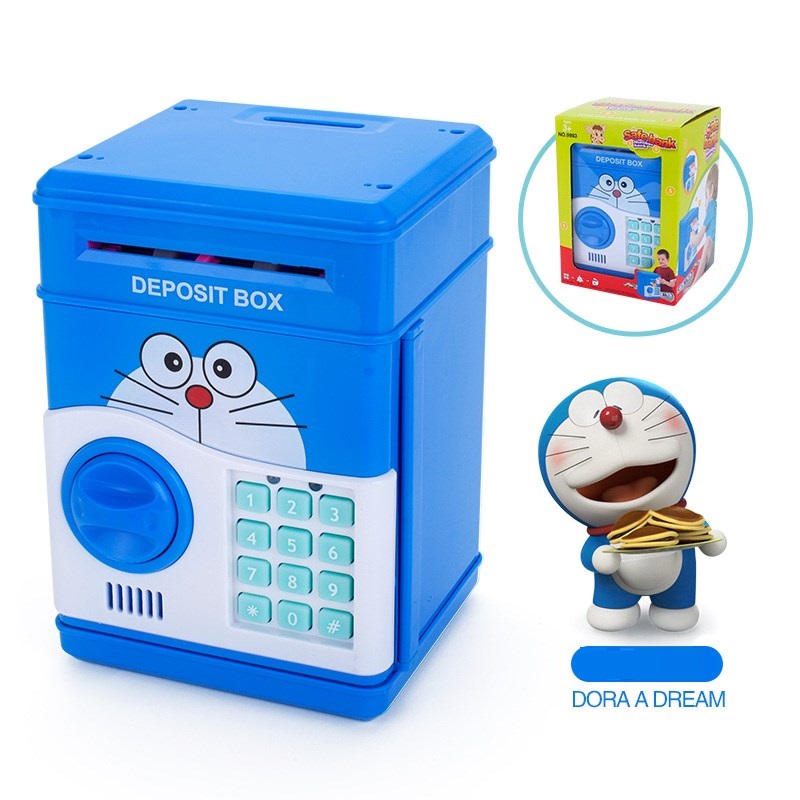 Két sắt mini đựng tiền thông minh