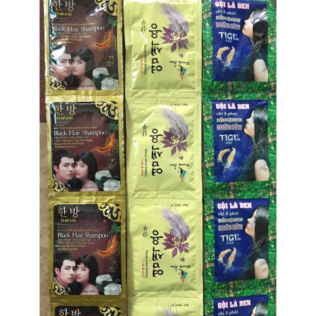 Gội là đen - dầu gội đen tóc