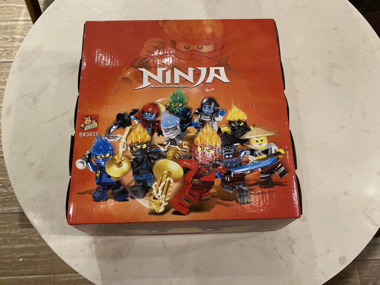 Lego Ninja mẫu đơn giản