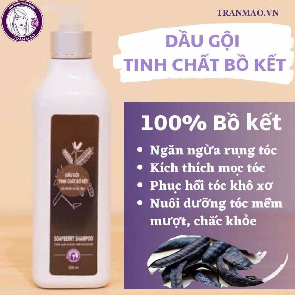 Dầu gội tinh chất bồi kết trần mao