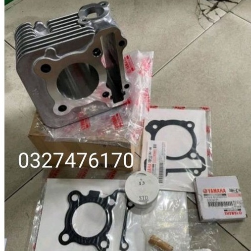 Bộ lòng hơi xilanh động cơ xe ga Nozza luôn pitong bạc zin