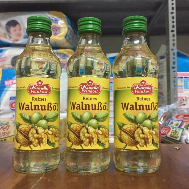 Dầu óc chó Kunella Đức chai 100ml, cam kết hàng đúng mô tả, chất lượng đảm bảo, an toàn đến sức khỏe của trẻ