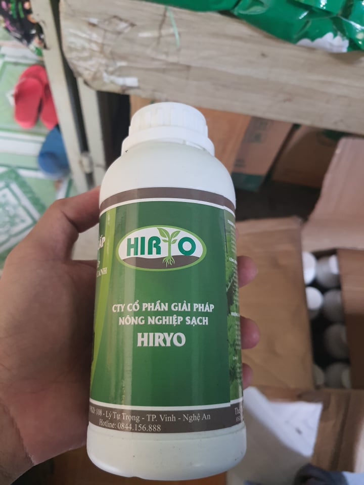 PHÂN BÓN HỮU CƠ CAO CẤP DỊCH TRÙN QUẾ HIRYO - 500ml