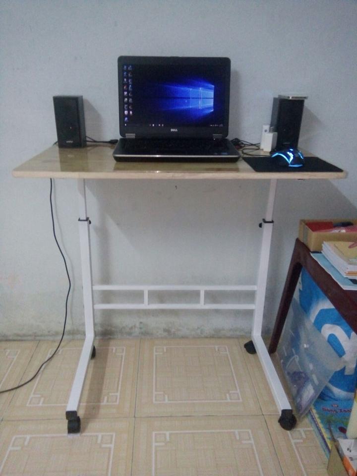 Bàn làm việc đa năng, xưởng sản xuất trực tiếp, dể dàng lắp ráp, bảo hành Toàn Quốc 80x40Cm- Ngocthinhshop