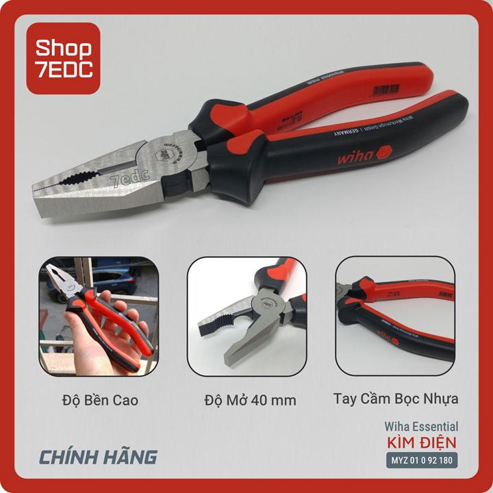 Kìm điện wiha essential myz 01 0 92 180 - wiha-essential